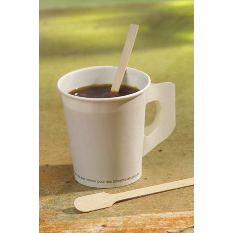 PAPSTAR Rührstäbchen Holz "pure" 13 cm, 20 x 100 Stück, stabile und splitterfreie Birkenholz-Rührstäbchen für Kaffee und Tee, geschmacksneutral, Art.-Nr. 8119