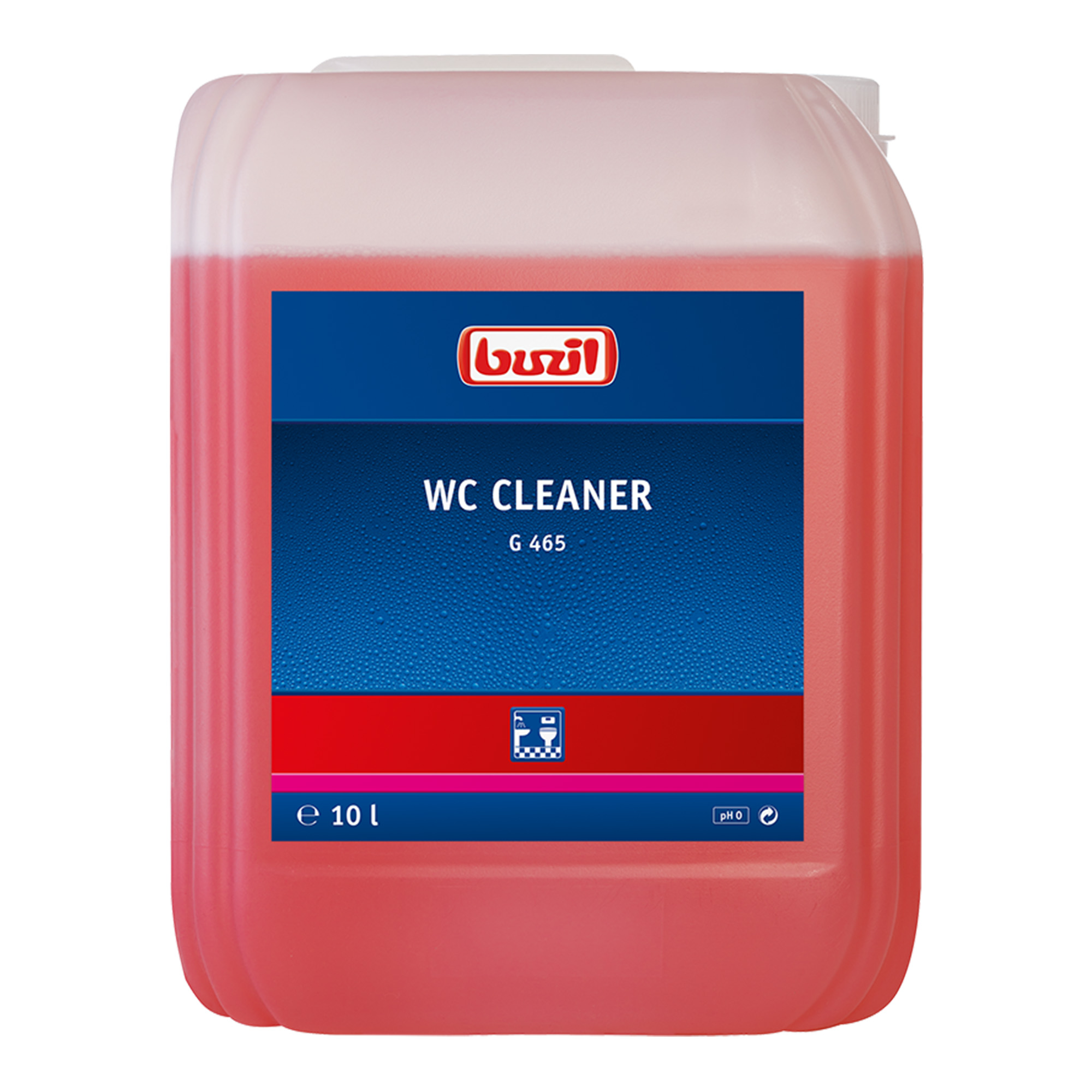 Buzil WC Cleaner G465 Sanitärgrundreiniger 10 Liter Kanister G465-0010RA_1