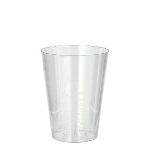 Starpak 10 Trinkbecher, PS 0,2 l Ø 7,5 cm, 9,7 cm glasklar