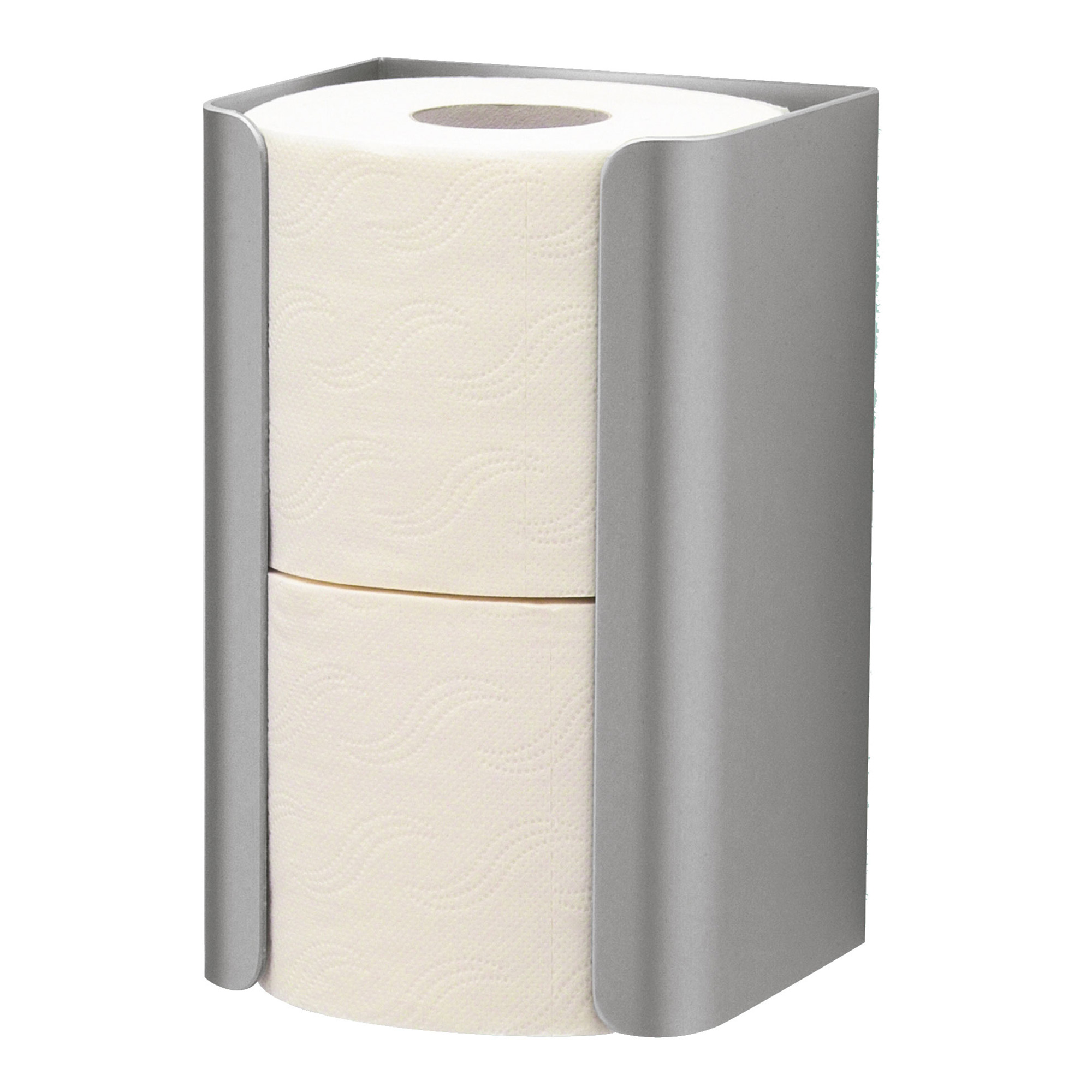 MediQo-line Toilettenpapier-Ersatzrollenhalter DUO MQRRH2 Aluminium 8415_1
