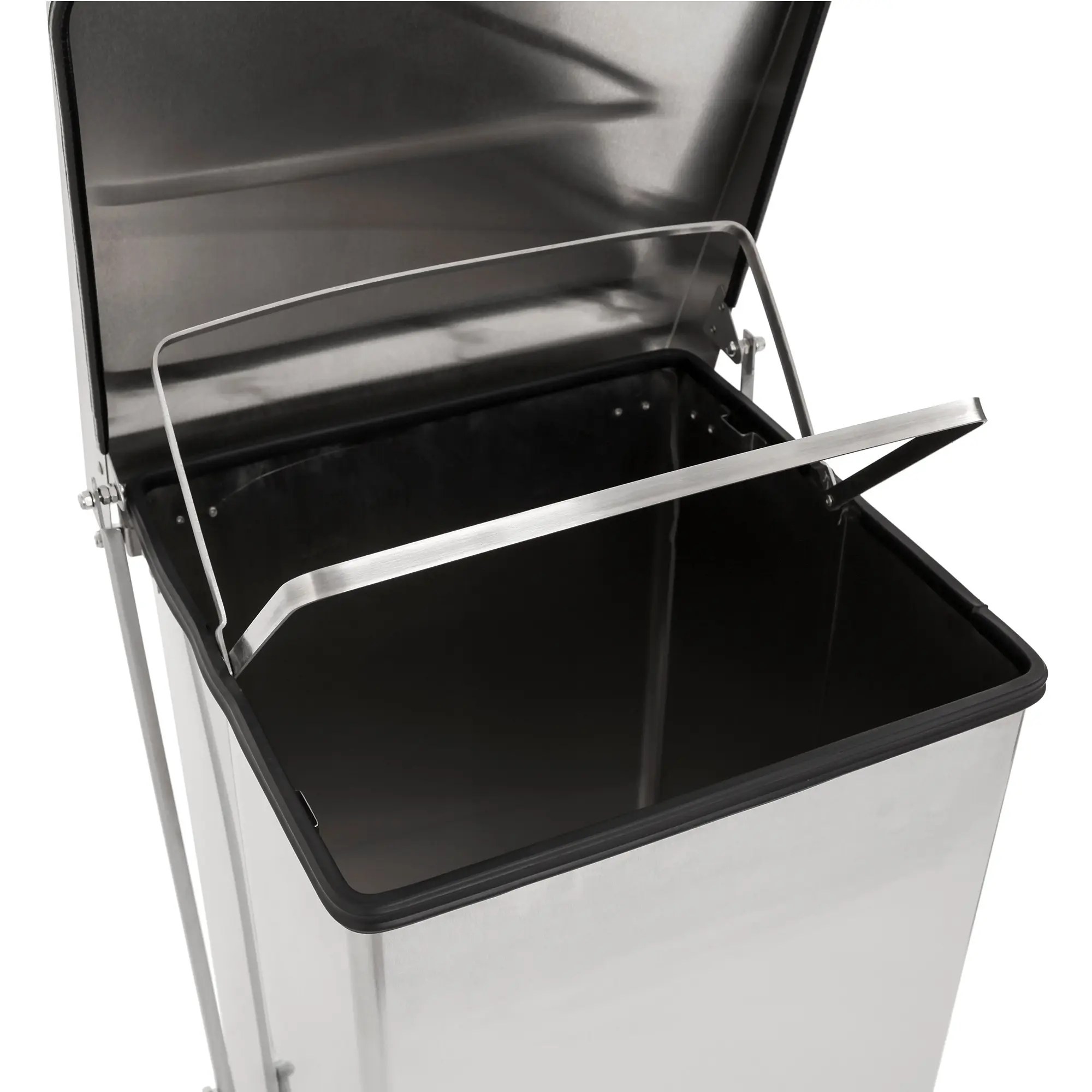 V-Part Industrieller Tritt-Mülleimer 45 Liter