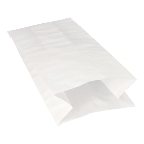 Starpak Warmhaltebeutel, Papier mit PE-Einlage 28 cm x 13 cm x 8 cm weiß, 10 x 100 Stück