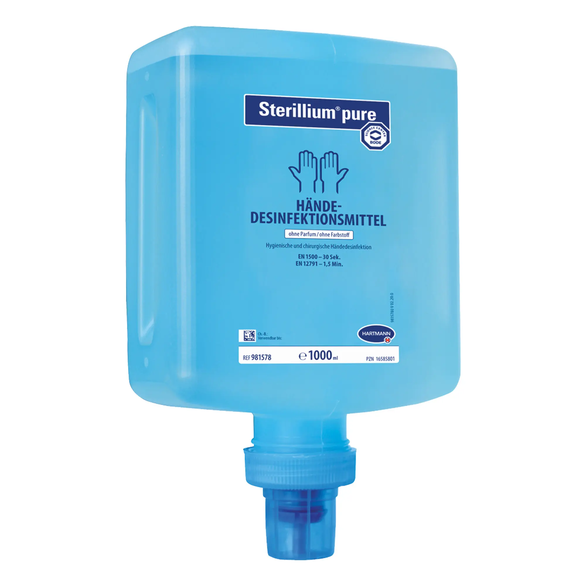 Bode Sterillium pure Händedesinfektionsmittel 1 Liter CleanSafe-Flasche   981578_1