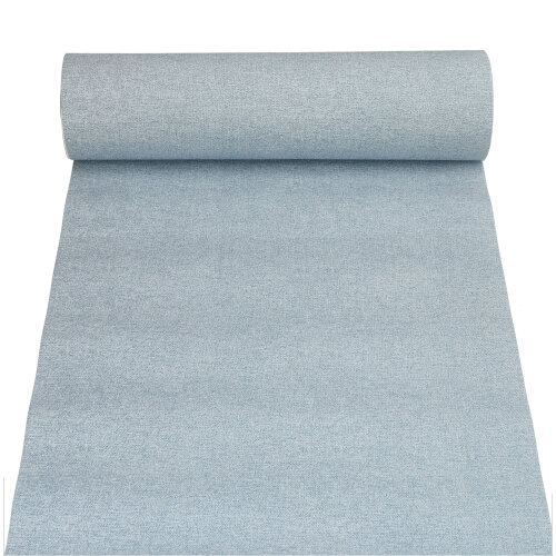 Papstar Tischläufer 'ROYAL Collection' (24m X 40cm) – Braun, Stoffähnlich, Auf Rolle