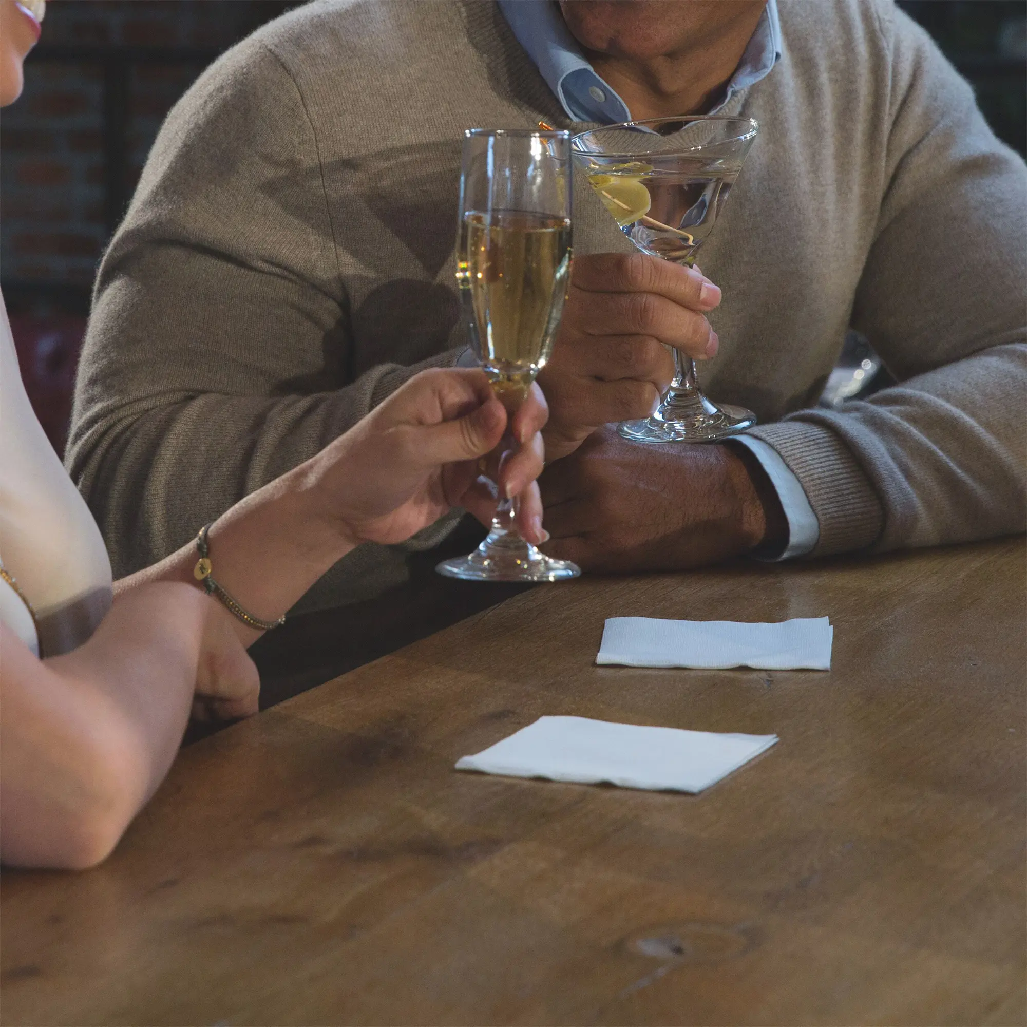 Tork Advanced Cocktailserviette 1/4-Falz, 11,9 x 11,9 cm, 2-lg