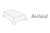 Airlaid Tischdecke, stoffähnliche Einweg-Tischwäsche für festliche Anlässe