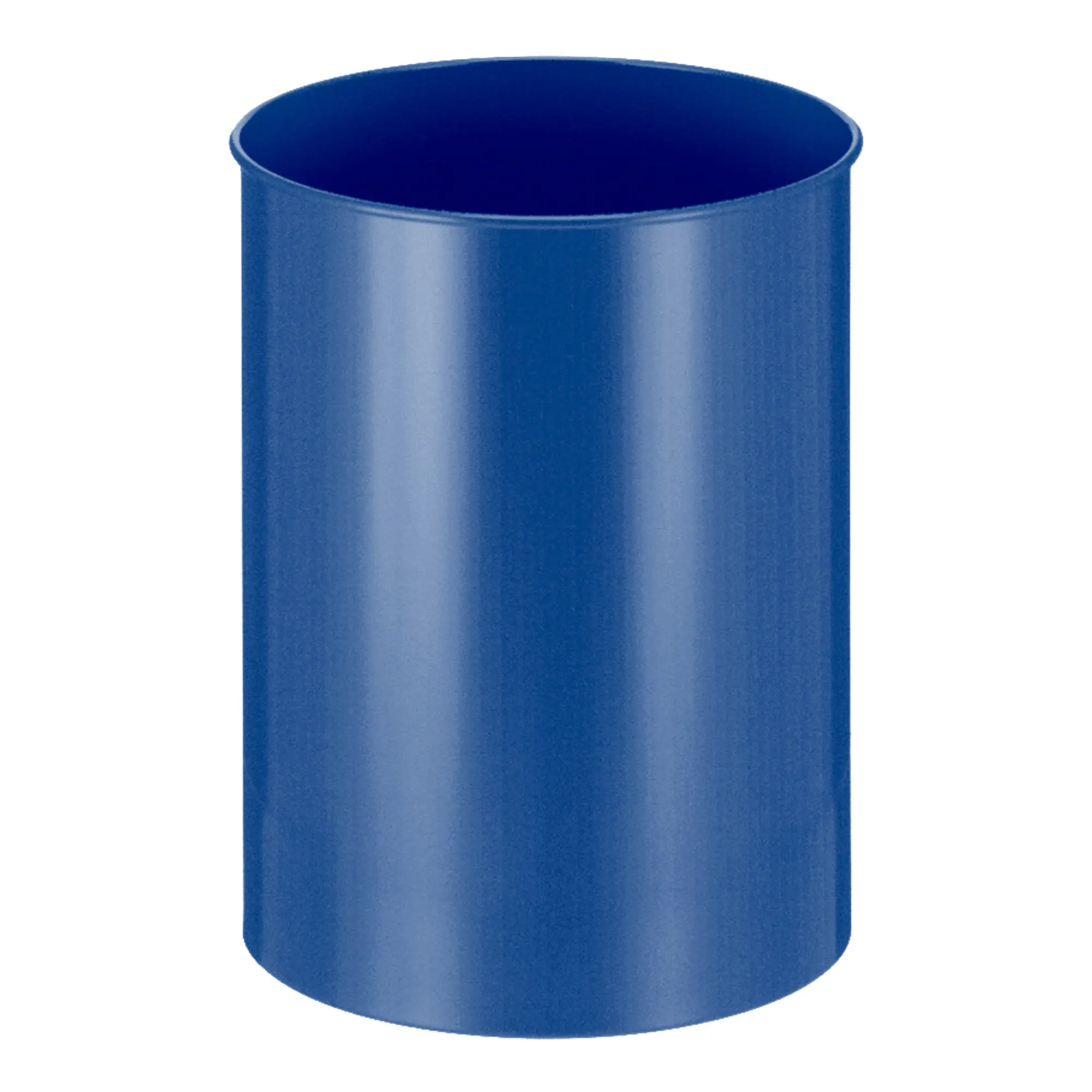 V-Part Runder Papierkorb Metall 30 Liter blau 31026913_1