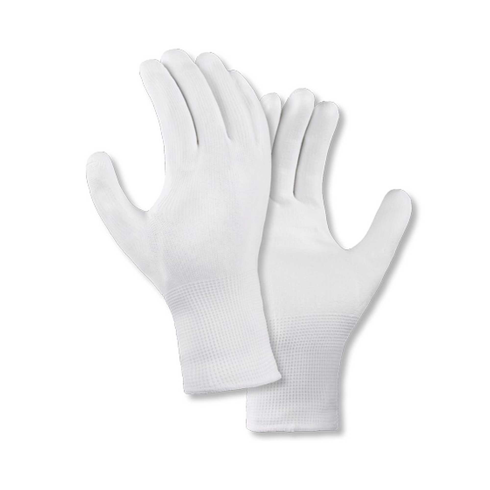 teXXor 2405 Polyester-Strickhandschuhe mit Polyurethan-Beschichtung weiß, VE 240 Paar