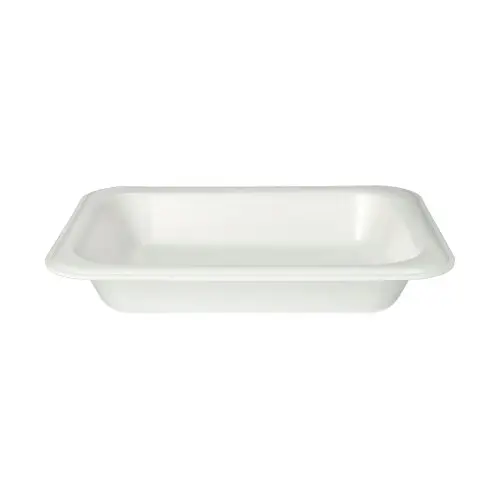 Starpak Siegelschalen XPS 900 ml 4,2 x 18,5 x 23,5 cm weiß laminiert, ungeteilte XPS-Siegelschale von PAPSTAR für heiße und kalte To-go-Speisen, Art.-Nr. 88404