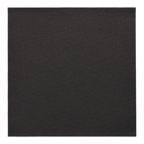 PAPSTAR Servietten "ROYAL Collection" 1/4-Falz 40 cm x 40 cm tiefschwarz, 5 x 50 Stück