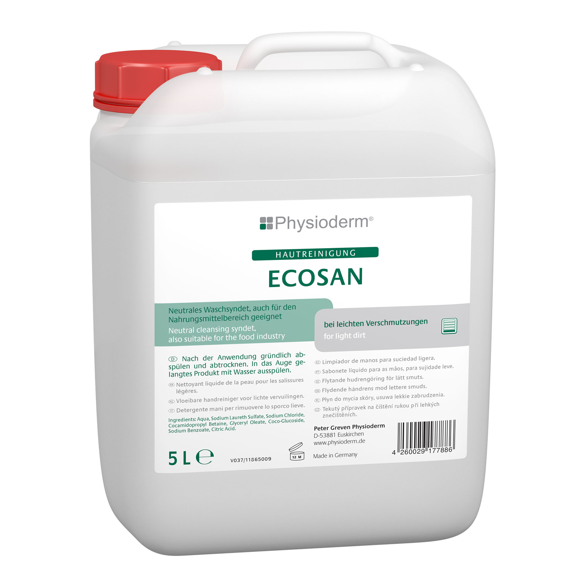 Physioderm Ecosan Hautreinigung