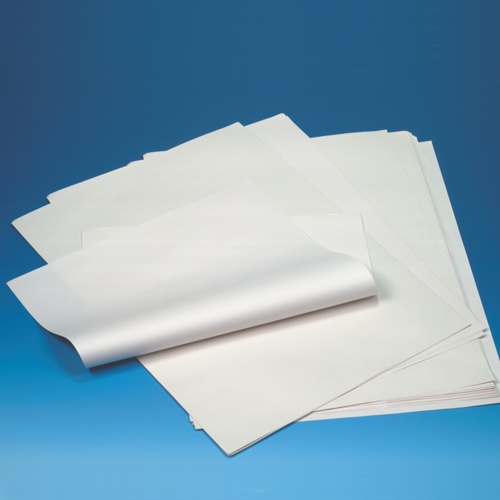 PAPSTAR 10 kg Einschlagpapiere, Cellulose 50 cm x 37,5 cm weiß 1/4 Bogen