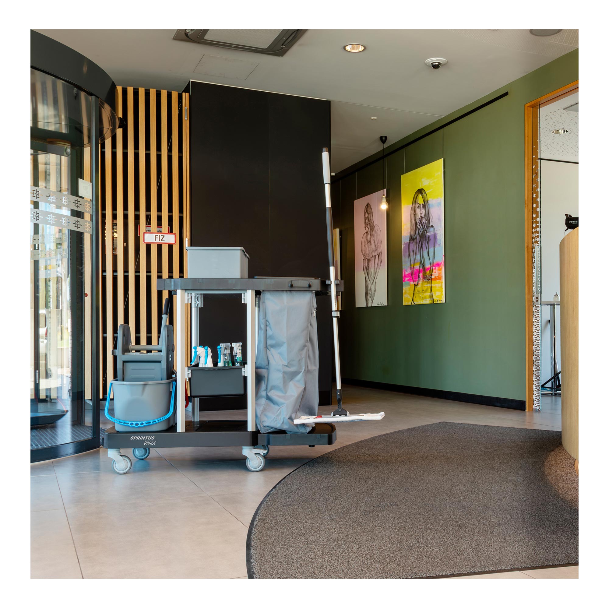 Sprintus Reinigungswagen VariX ZERO Compact ODP