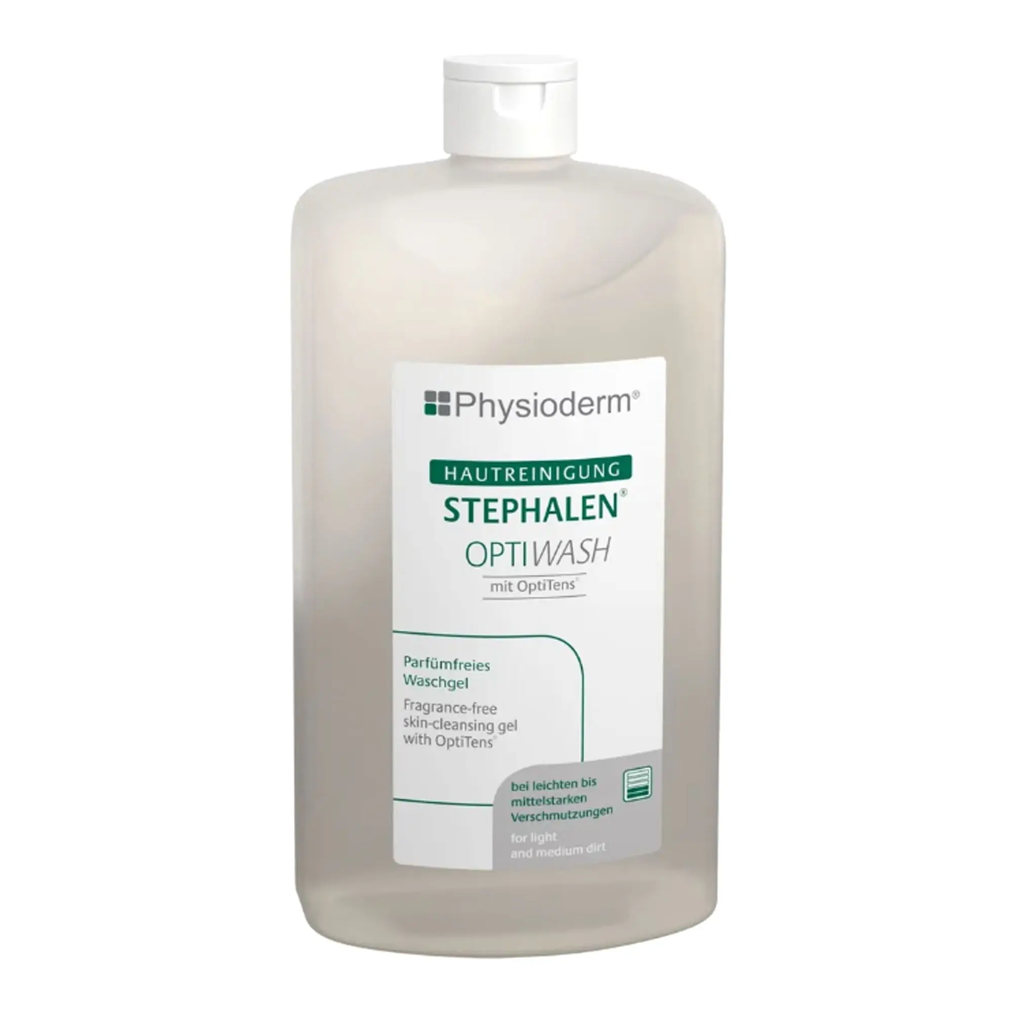 Physioderm Stephalen Optiwash parfümfreies Waschgel zur Haut- und Haarreinigung