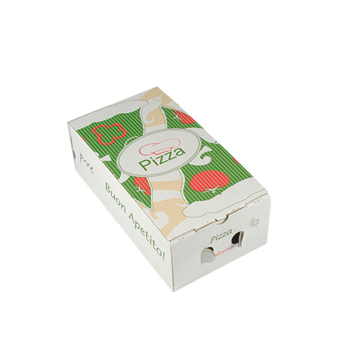 PAPSTAR 100 Pizzakartons, Cellulose "pure" eckig 30 cm x 16 cm x 10 cm