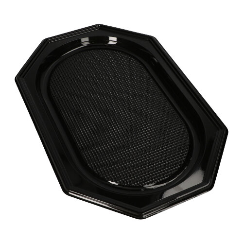 Starpak Servierplatten, PET 45 cm x 30 cm schwarz