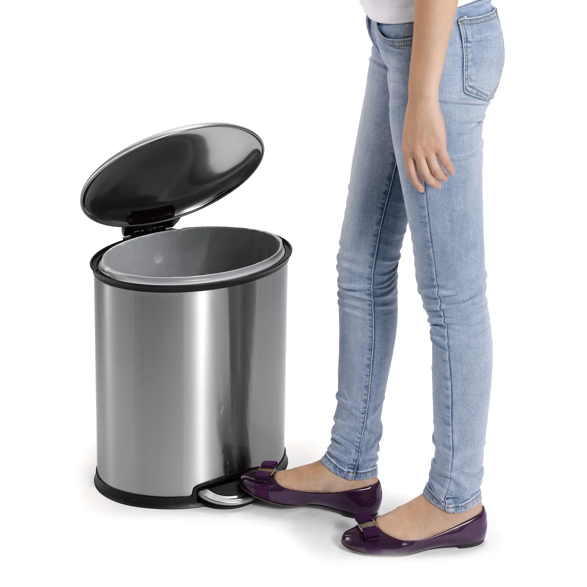 EKO Ellipse Tretmülleimer 20 Liter