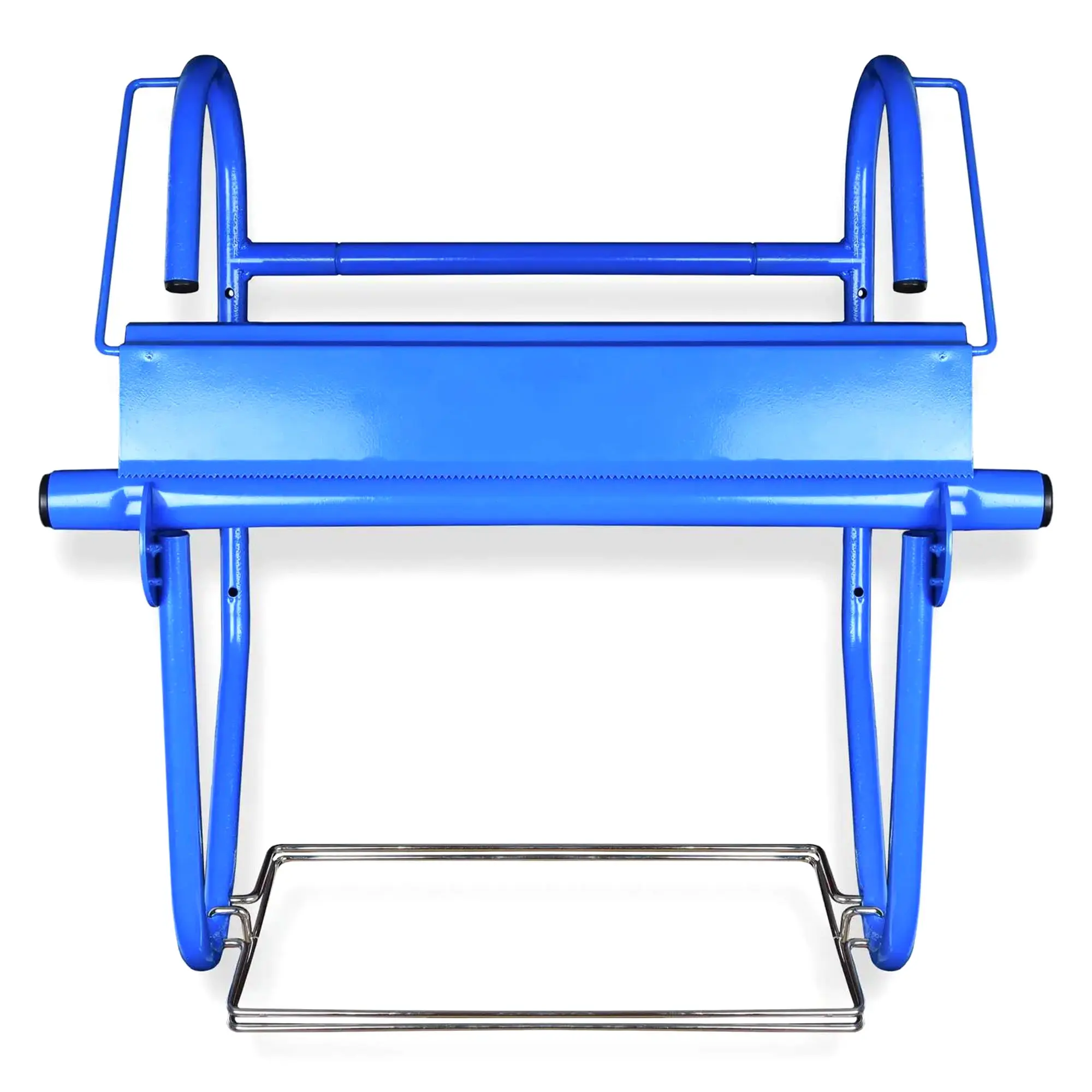 SEMYtop Putzrollen-Spender, Wandhalter, Metall "all in one" mit Müllsackhalterung