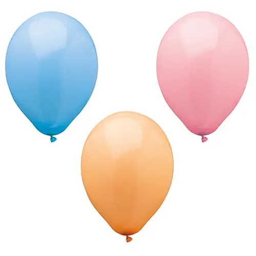 PAPSTAR 10 Luftballons Ø 25 cm farbig sortiert "Pastel"