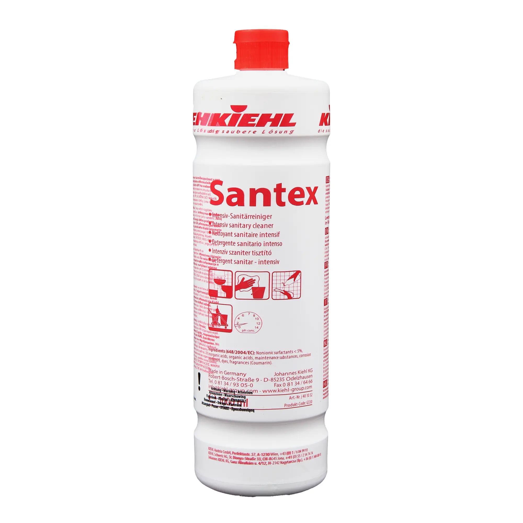 Kiehl Santex Intensiv-Sanitärreiniger 1 Liter Flasche j401001_1