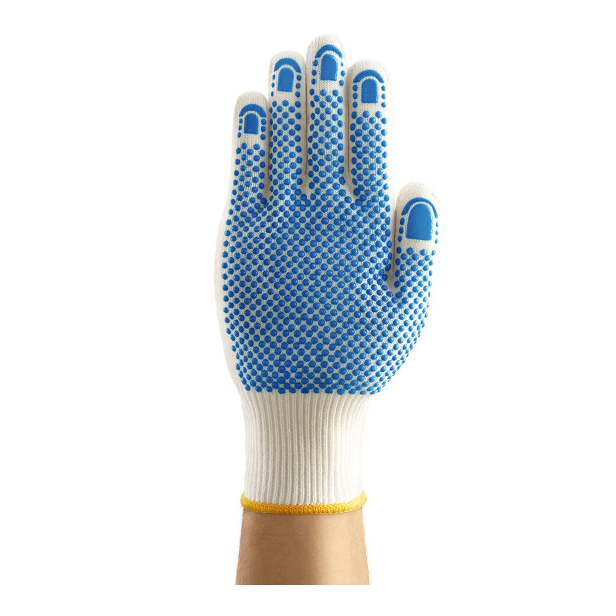Ansell Tiger Paw 76-301 Mehrzweckhandschuhe mit PVC-Beschichtung natur/blau, VE 12 Paar