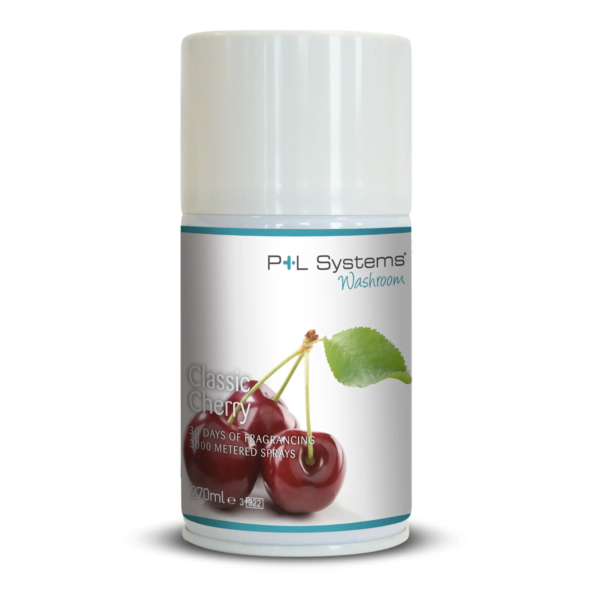 P+L Systems Duftdose Time-Mist Microspray 270ml Classic Cherry Raumspray für Duftspender LCD & LED zur Raumbeduftung und Lufterfrischung