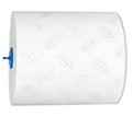 Toilettenpapier Großrolle weiß, geprägtes Tissue mit blauem Kern für Toilettenpapierspender, Artikelnummer 106121