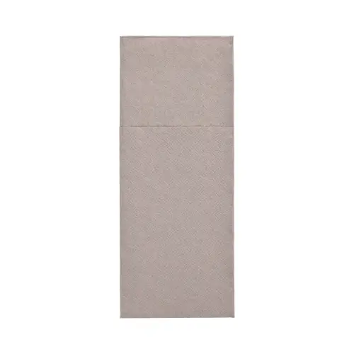 PAPSTAR Servietten ROYAL Collection 40 x 30 cm grau mit Besteckfalz aus stoffähnlichem Premium-Tissue, FSC-zertifiziert, Artikel 89158