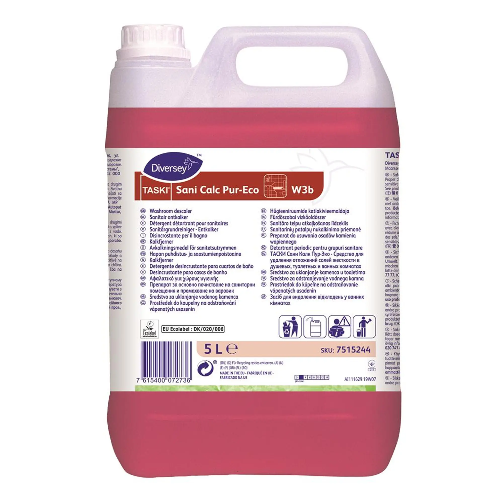 TASKI Sani Calc Pur-Eco Sanitär-Grundreiniger und Entkalker