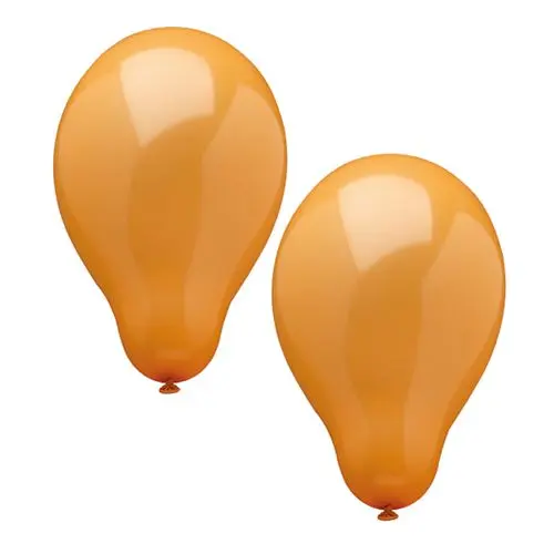 PAPSTAR 10 Luftballons Ø 25 cm orange
