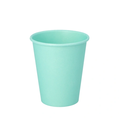 Starpak Trinkbecher, Pappe "To Go" 0,2 l Ø 8 cm, 9,2 cm türkis, 20 x 50 Stück