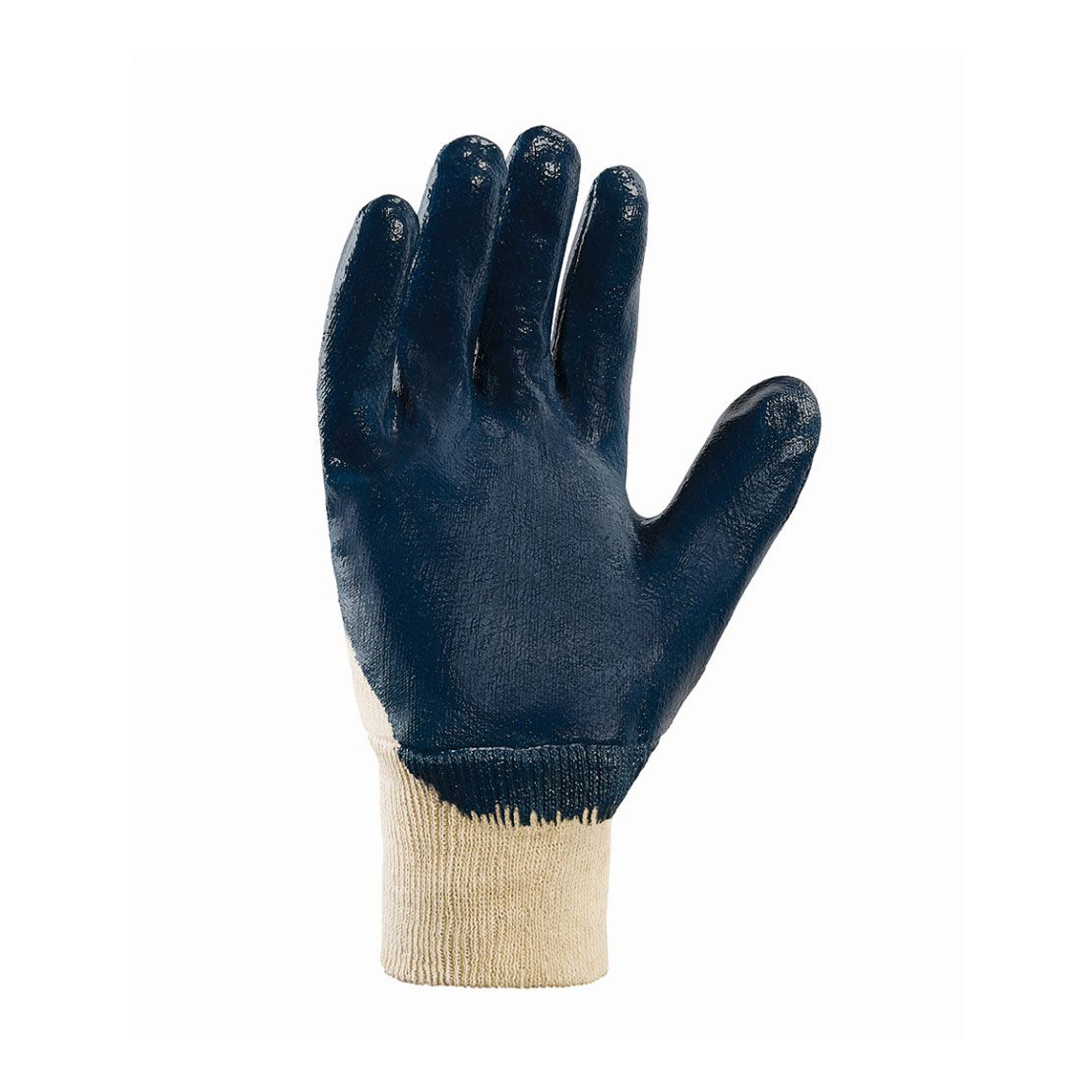 teXXor 2309 Arbeitshandschuhe mit Nitril-Beschichtung beige/blau, VE 144 Paar