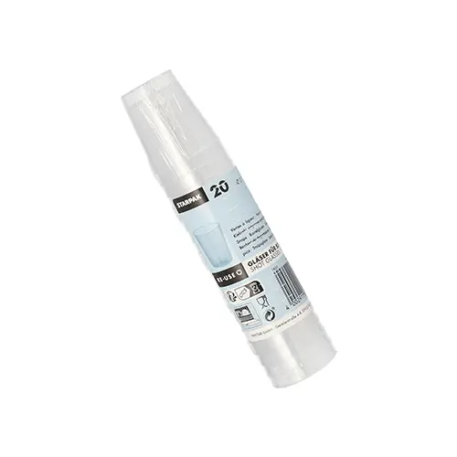 Starpak Mehrweg-Gläser für Schnaps PP 2 cl, transluzente, unzerbrechliche Shot-Becher mit Füllstrich, spülmaschinengeeignet, 30 x 20 Stück von PAPSTAR