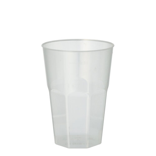 Starpak 30 Gläser für Caipirinha, PP 0,3 l Ø 8 cm, 11 cm transluzent unzerbrechlich