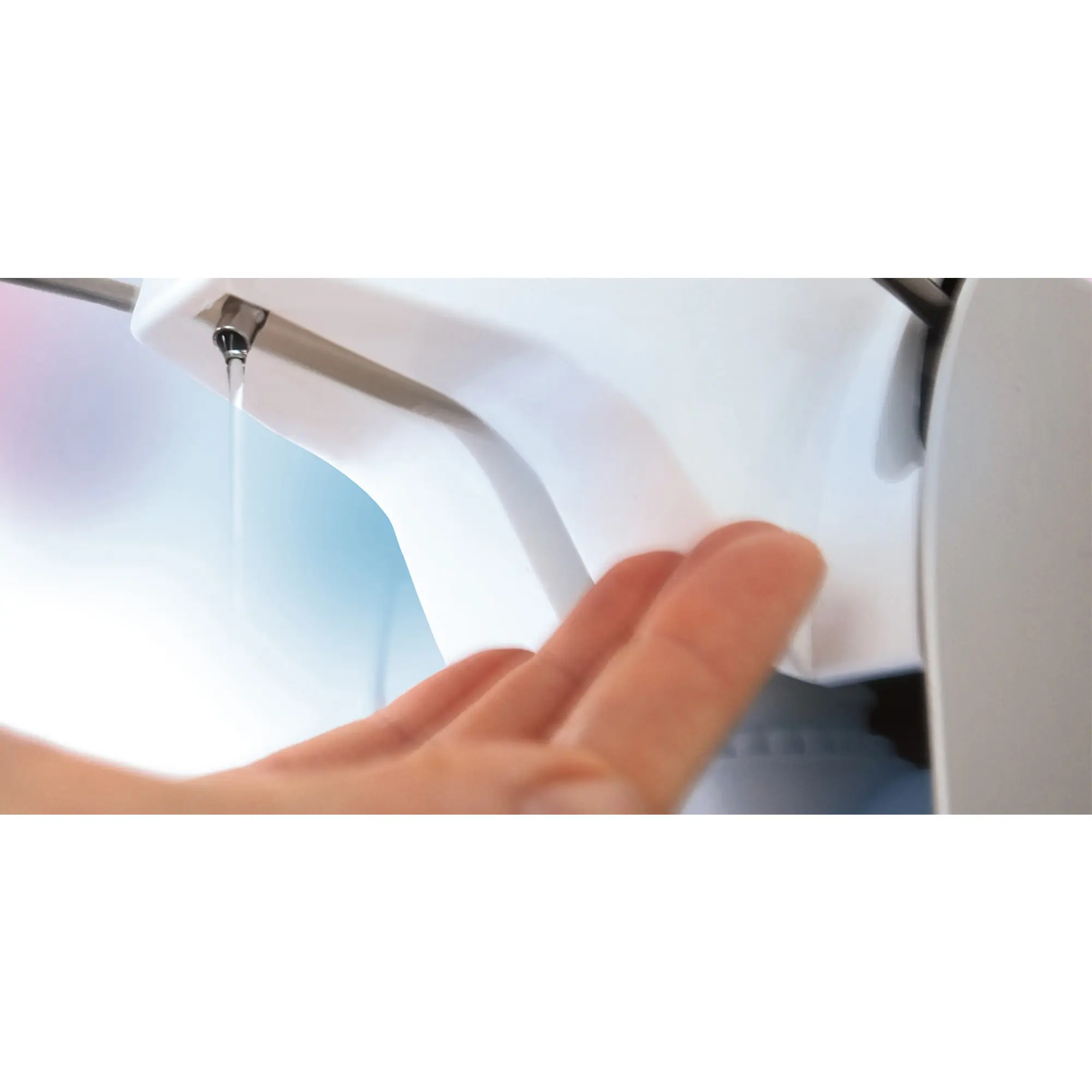 Bode Eurospender 1 plus 350 ml und 500 ml von Bode-Chemie, Wandspender mit langem Edelstahlhebel für Händedesinfektionsmittel, Wasch- und Pflegelotion