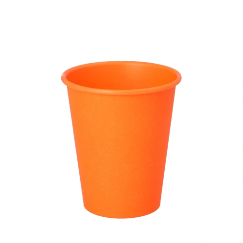 Starpak Trinkbecher, Pappe "To Go" 0,2 l Ø 8 cm, 9,2 cm orange, 20 x 50 Stück