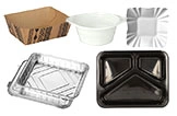 To-Go Menüschalen und Einwegverpackungen aus Kunststoff, Karton und Schaumstoff für Take-away und Lieferservice, Artikelnummer 12345