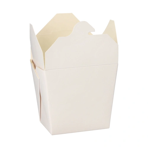 Starpak Snackboxen "ASIA" eckig 470 ml 8,5 cm x 7,5 cm x 5,5 cm weiß, 10 x 50 Stück