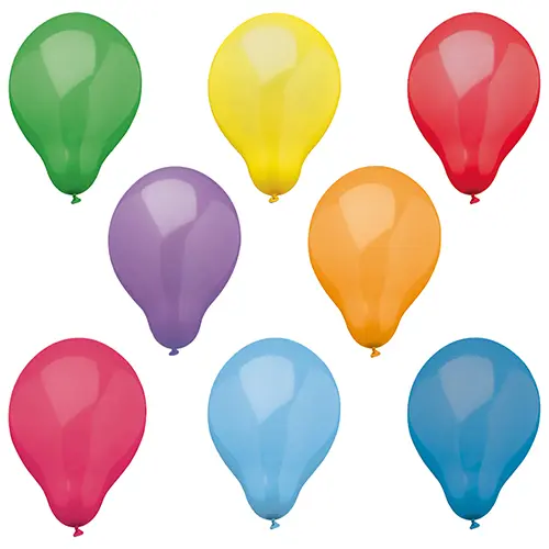 PAPSTAR 16 Luftballons Ø 25 cm farbig sortiert