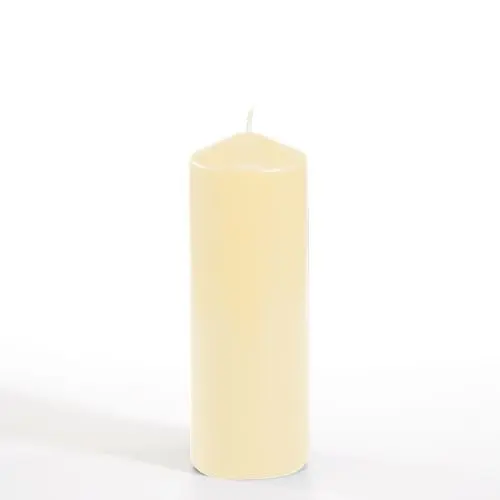 Starpak Stumpenkerze Ø 60 mm, 165 mm creme von PAPSTAR, zylindrische Kerze mit Docht, lange Brenndauer, RAL-Gütezeichen, Artikelnummer 13606