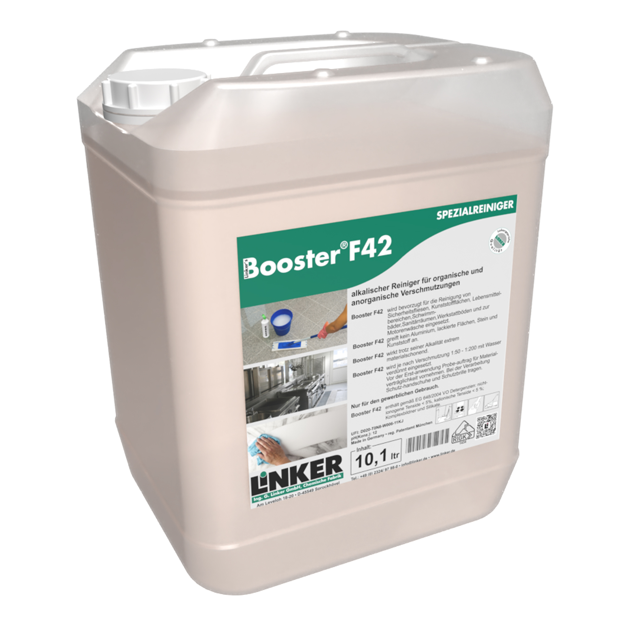Linker Booster F42 alkalischer Schonreiniger