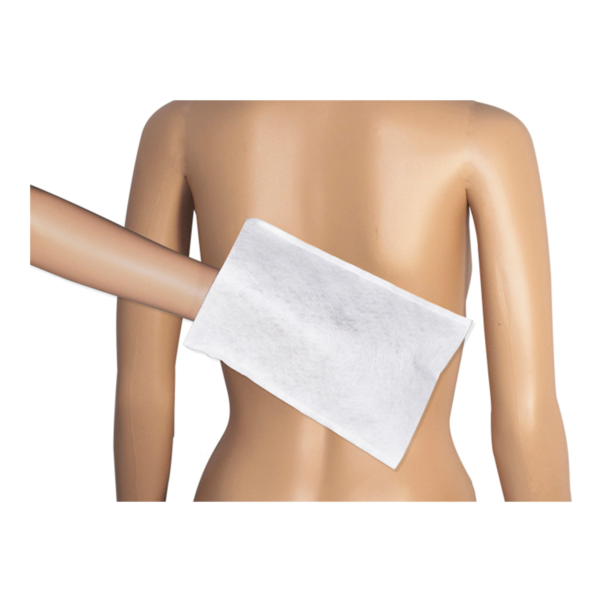 Medi-Inn Einmalwaschhandschuh Economy aus weichem, saugstarkem Airlaid für hygienische Körper- und Intimpflege in Pflegeeinrichtungen und zuhause