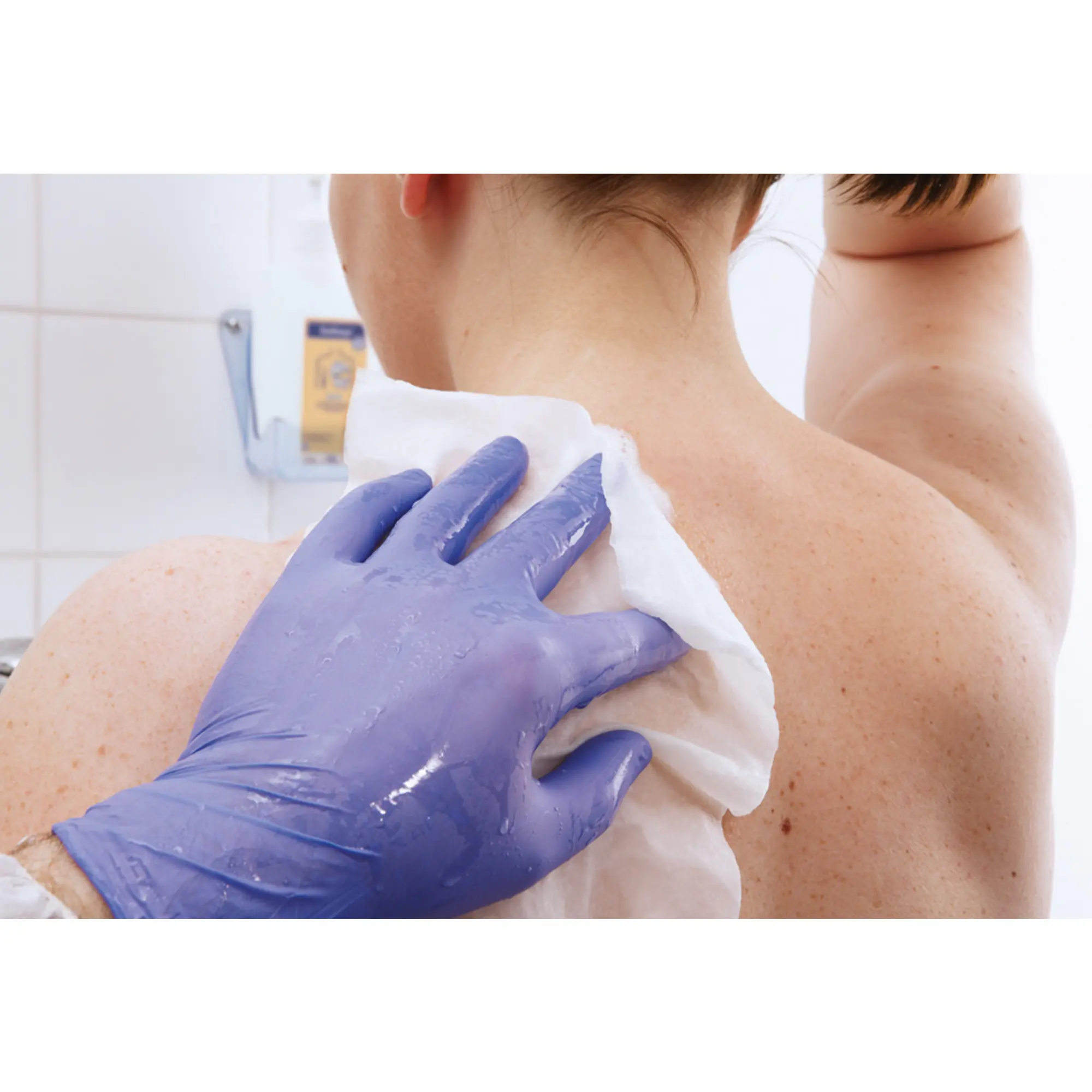 Bode Stellisept med antiseptische Waschlotion von Bode-Chemie, Anwendung zur antiseptischen Ganzkörperwaschung und MRSA-Sanierung der Haut