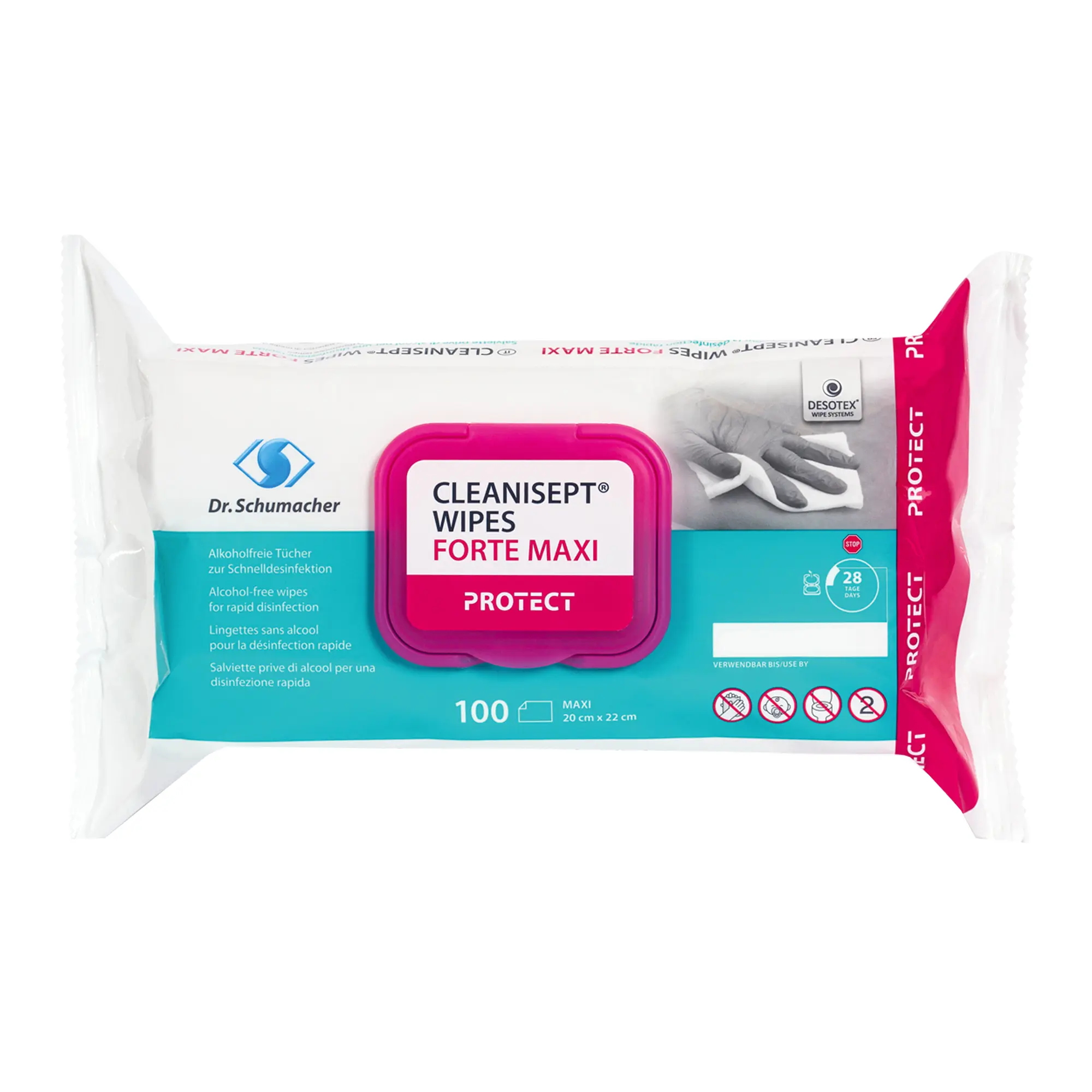 Dr. Schumacher Professional For You Flächendesinfektionstücher 30 01 323ds T030 01 1 Packung Tuecher Masse 17 5 X 20 Cm Dr Schumacher