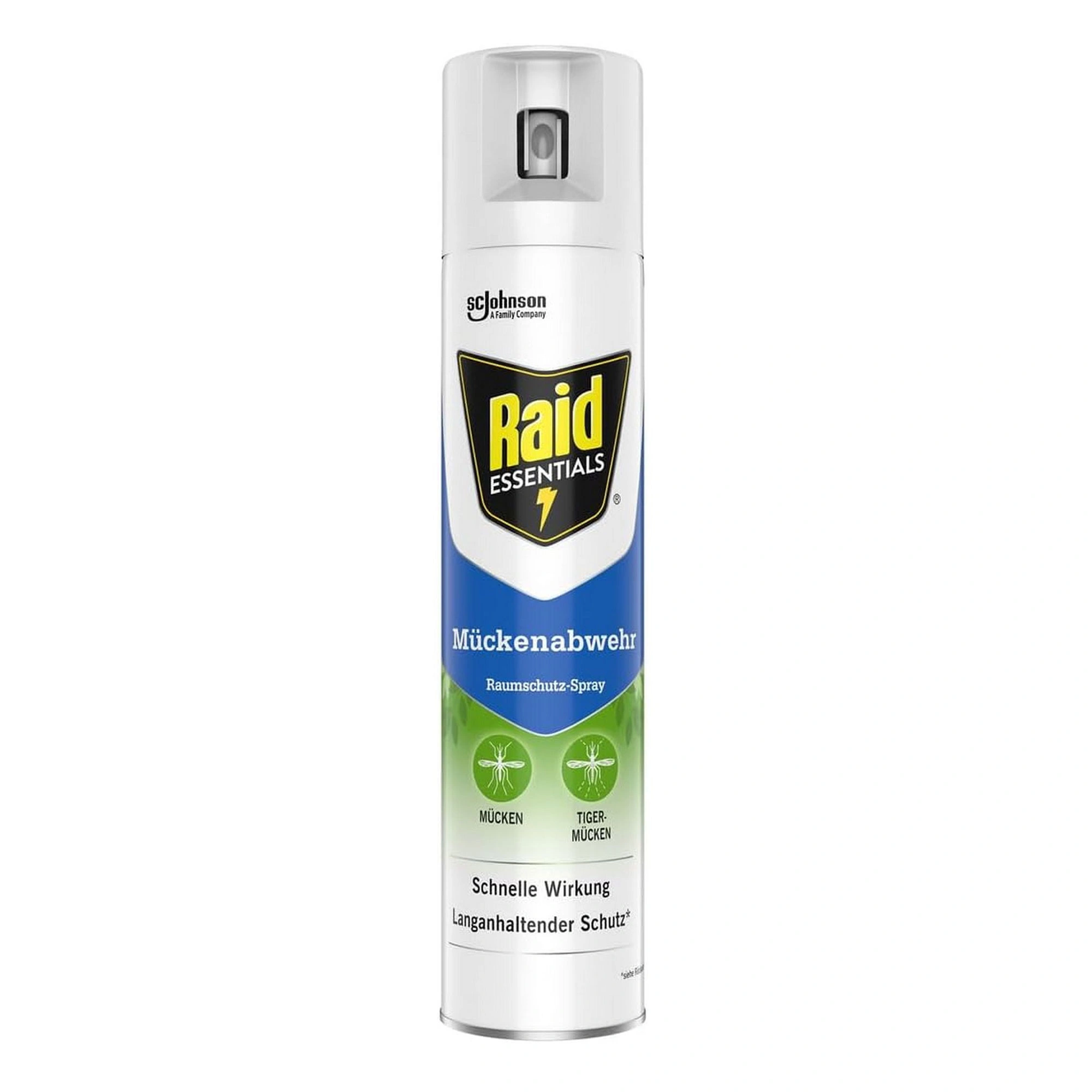Raid Essentials Insektenspray Mücken Raumschutz-Spray 300 ml