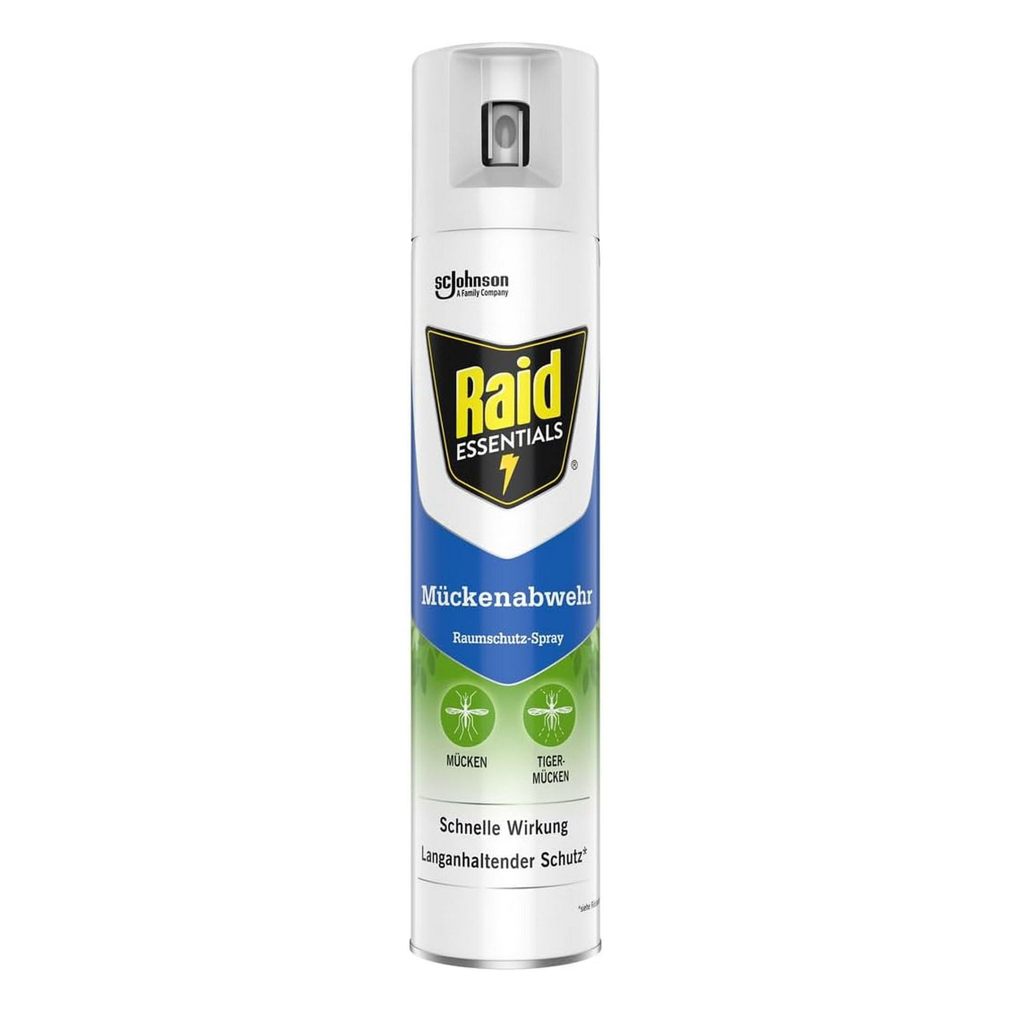 Raid Essentials Insektenspray Mücken Raumschutz-Spray 300 ml