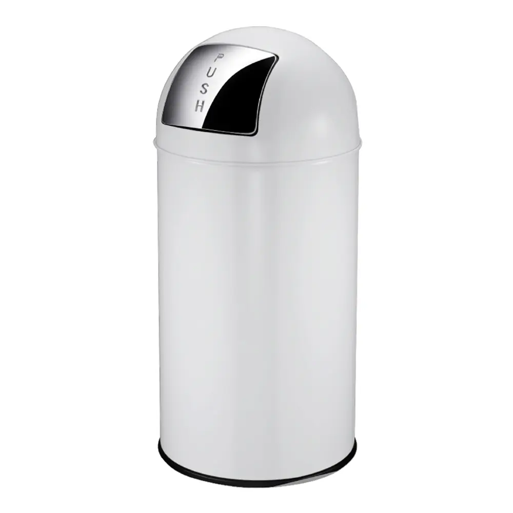 EKO Pushcan Abfallbehälter 40 Liter weiß 31043897_1