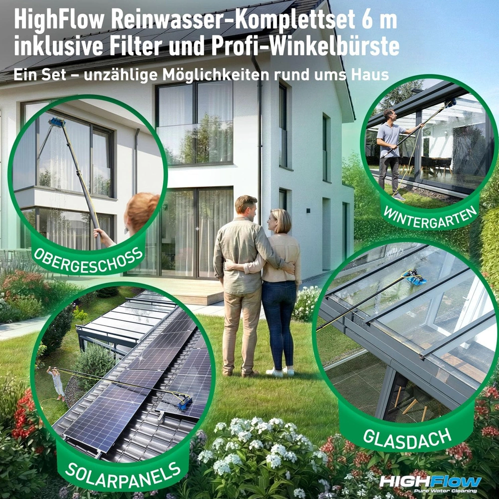 Unger HighFlow Reinwassersystem Set 6 m