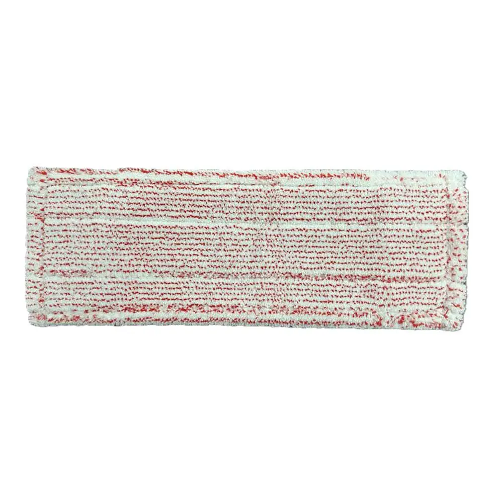 Arcora Excellent rot-weiß FC-Mopp Microfasermopp 40 und 50 cm mit dichtem Microfaserflor für effiziente Bodenreinigung und hohe Flächenleistung