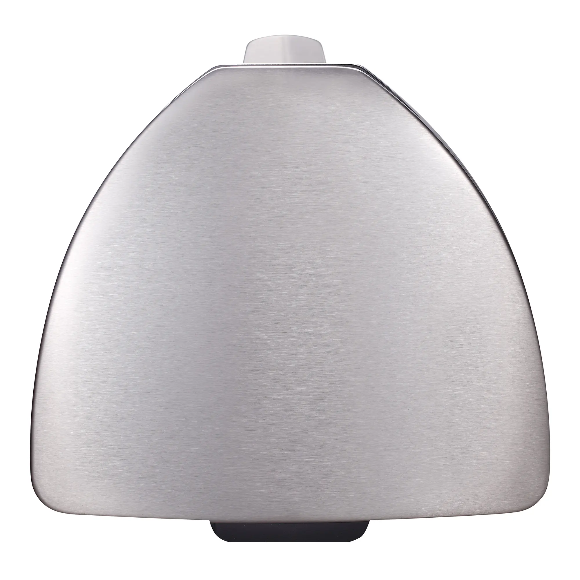 EKO Grace Tretmülleimer 25 Liter aus mattem, dreieckigem Edelstahl mit Soft-Close-Deckel, Anti-Fingerabdruckbeschichtung und herausnehmbarem Inneneimer